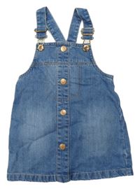 Modré riflové laclové šaty Denim Co.