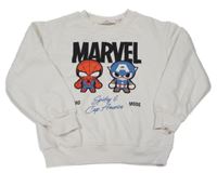 Smetanová mikina s Marvel H&M