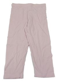 Světlerůžové crop legíny H&M