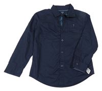 Tmavomodrá košile Kiabi