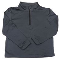Tmavošedé thermo triko Crane