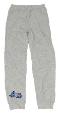 Světlešedé pyžamové kalhoty se Stitchem Primark