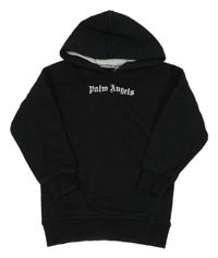 Černá mikina s kapucí Palm Angels